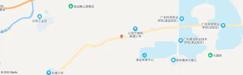 清远黄茶朗_公交站地图_清远公交_妙搜公交查询2025