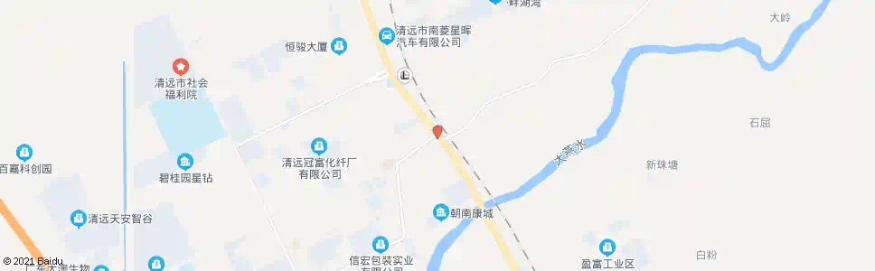 清远高新区工商局_公交站地图_清远公交_妙搜公交查询2025