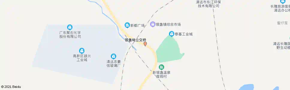 清远银盏新市_公交站地图_清远公交_妙搜公交查询2025