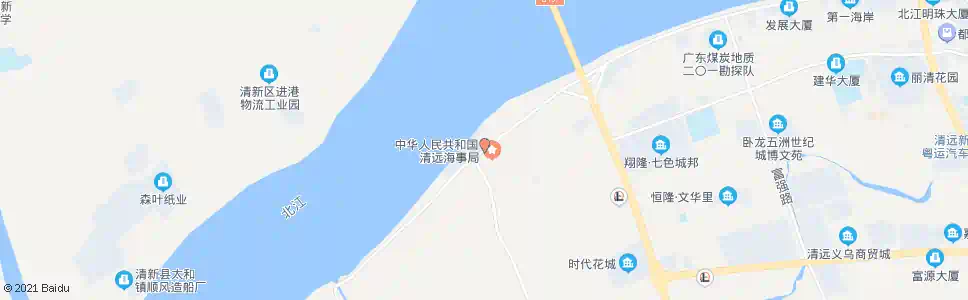 清远清远港_公交站地图_清远公交_妙搜公交查询2025