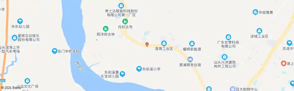 汕头两镇中学_公交站地图_汕头公交_妙搜公交查询2025