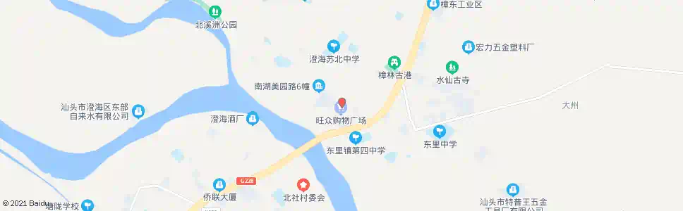 汕头南湖桥_公交站地图_汕头公交_妙搜公交查询2025