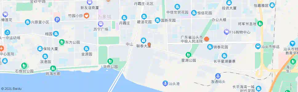 汕头丹阳庄南_公交站地图_汕头公交_妙搜公交查询2025
