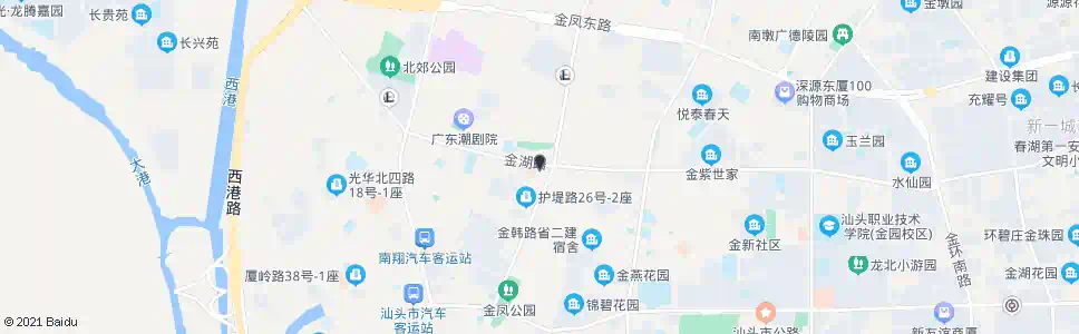 汕头五金工具城(古港)_公交站地图_汕头公交_妙搜公交查询2025