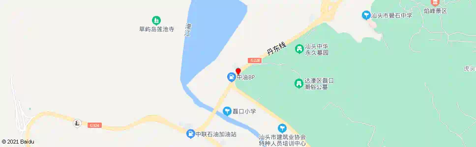 汕头磊口工业区(路口)_公交站地图_汕头公交_妙搜公交查询2025