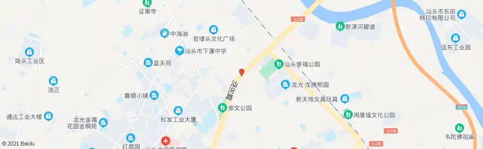 汕头官埭新乡_公交站地图_汕头公交_妙搜公交查询2025