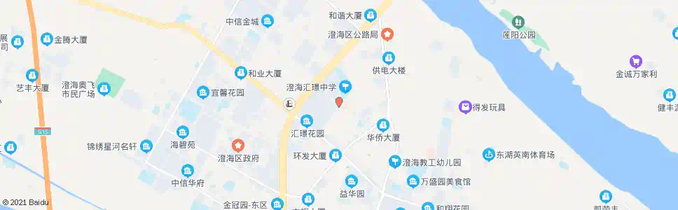 汕头汇璟城(振兴路)_公交站地图_汕头公交_妙搜公交查询2025