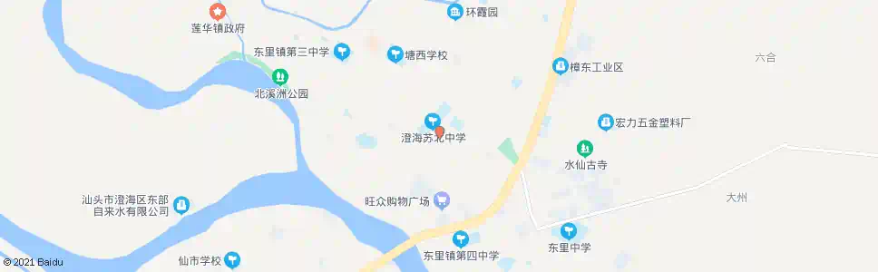 汕头南湖酒家_公交站地图_汕头公交_妙搜公交查询2025