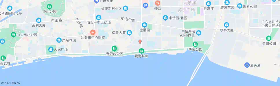 汕头渔港路_公交站地图_汕头公交_妙搜公交查询2025
