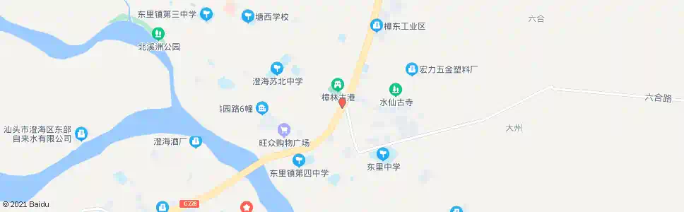 汕头古港_公交站地图_汕头公交_妙搜公交查询2025
