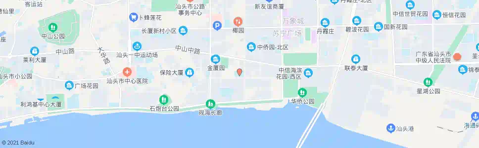 汕头金园实验中学_公交站地图_汕头公交_妙搜公交查询2025