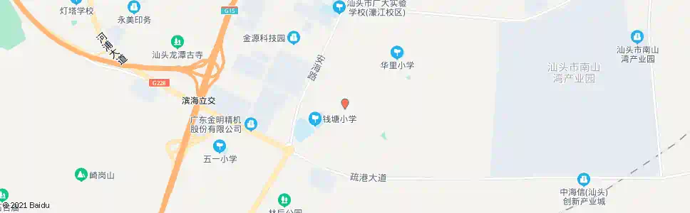 汕头滨海街道办_公交站地图_汕头公交_妙搜公交查询2025