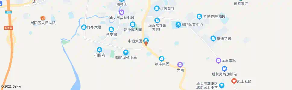 汕头潮阳新宫路口_公交站地图_汕头公交_妙搜公交查询2025