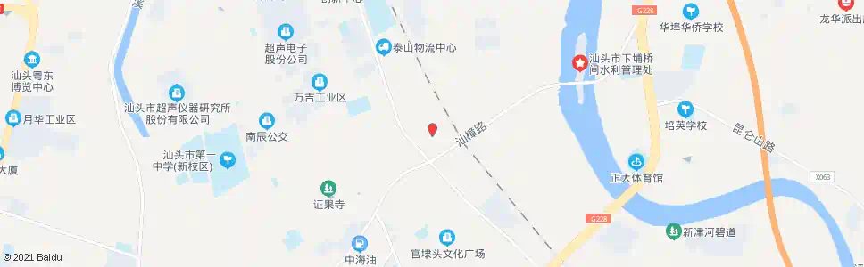 汕头农副产品批发市场_公交站地图_汕头公交_妙搜公交查询2025