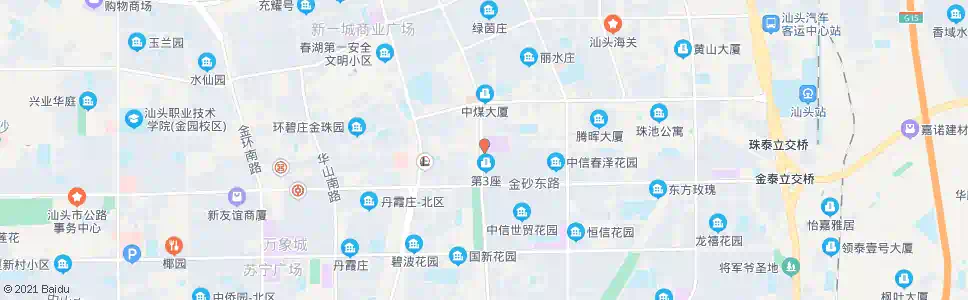 汕头明珠广场外企航空_公交站地图_汕头公交_妙搜公交查询2025