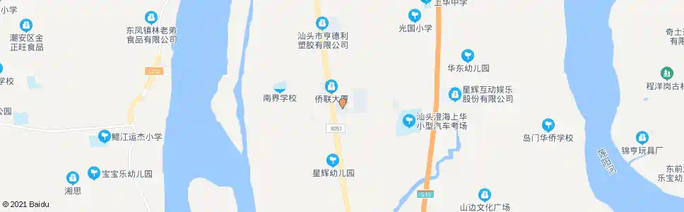 汕头上华镇政府_公交站地图_汕头公交_妙搜公交查询2025