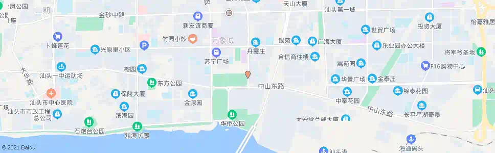 汕头朝阳庄西_公交站地图_汕头公交_妙搜公交查询2025