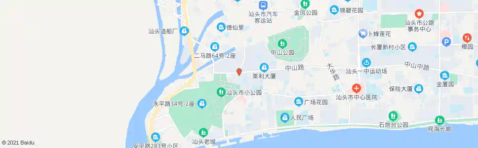 汕头金凤坛(环岛西北侧)_公交站地图_汕头公交_妙搜公交查询2025