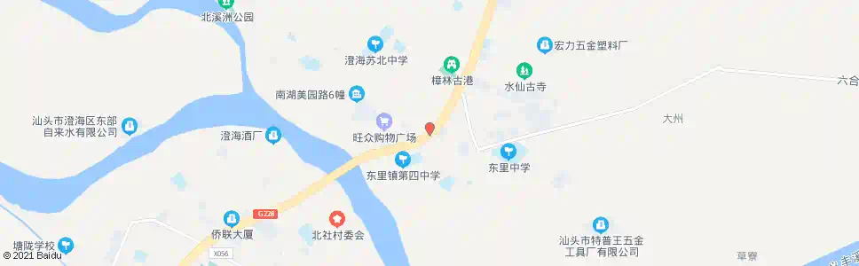 汕头溪南云英_公交站地图_汕头公交_妙搜公交查询2025