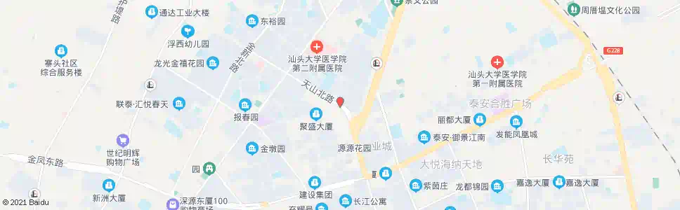 汕头聿怀初级中学_公交站地图_汕头公交_妙搜公交查询2025