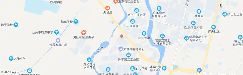 汕头教师公寓_公交站地图_汕头公交_妙搜公交查询2025
