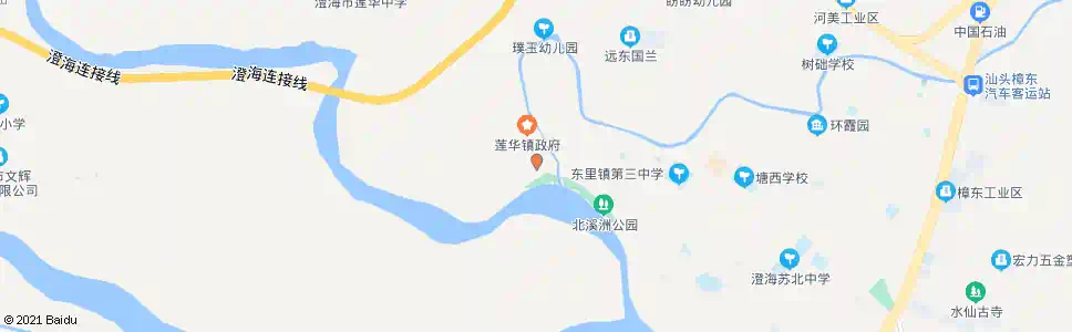 汕头隆城报本学校_公交站地图_汕头公交_妙搜公交查询2025