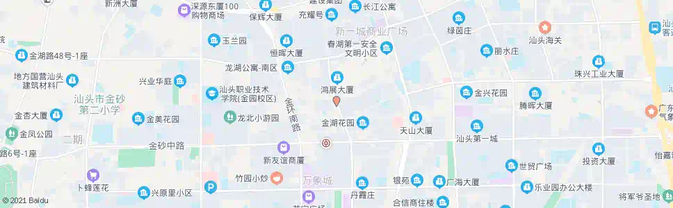 汕头金珠园_公交站地图_汕头公交_妙搜公交查询2025