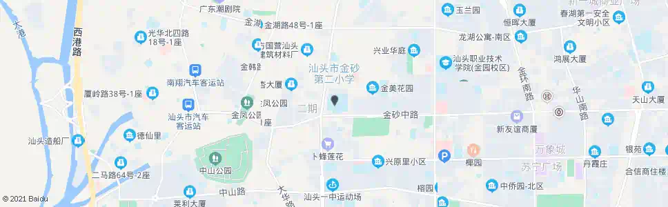 汕头潮阳华侨中学_公交站地图_汕头公交_妙搜公交查询2025