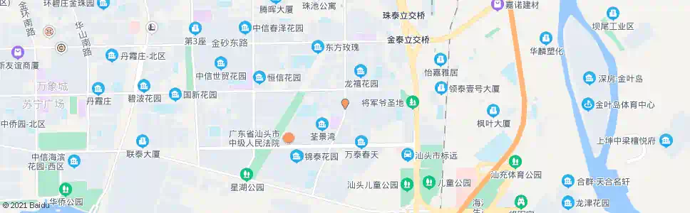 汕头潮华雅居东_公交站地图_汕头公交_妙搜公交查询2025