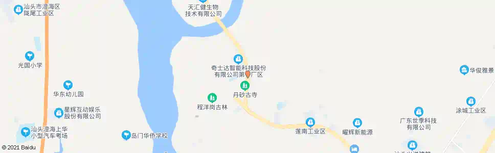 汕头程洋岗(大娘岗)_公交站地图_汕头公交_妙搜公交查询2025