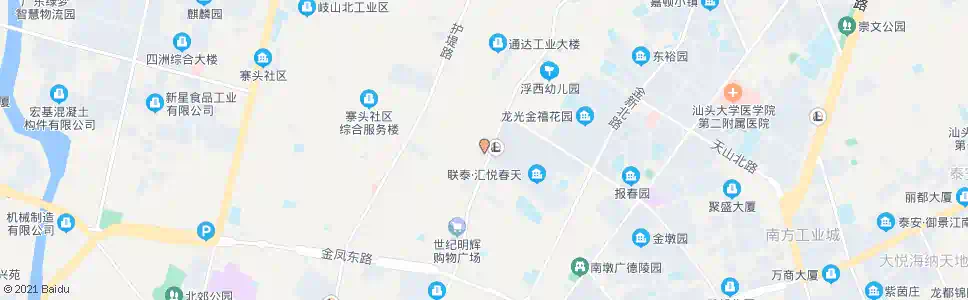 汕头公元厂_公交站地图_汕头公交_妙搜公交查询2025