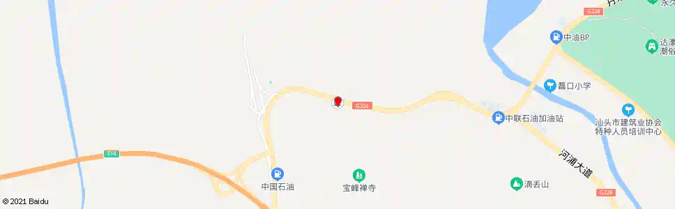 汕头红旗岭_公交站地图_汕头公交_妙搜公交查询2025