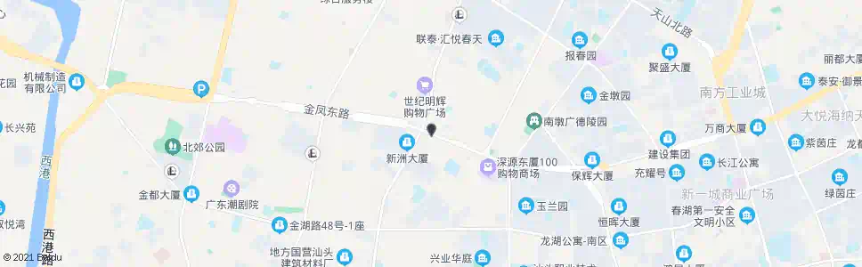 汕头金凤路汕樟路口_公交站地图_汕头公交_妙搜公交查询2025