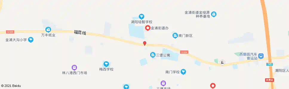 汕头潮阳职教中心_公交站地图_汕头公交_妙搜公交查询2025