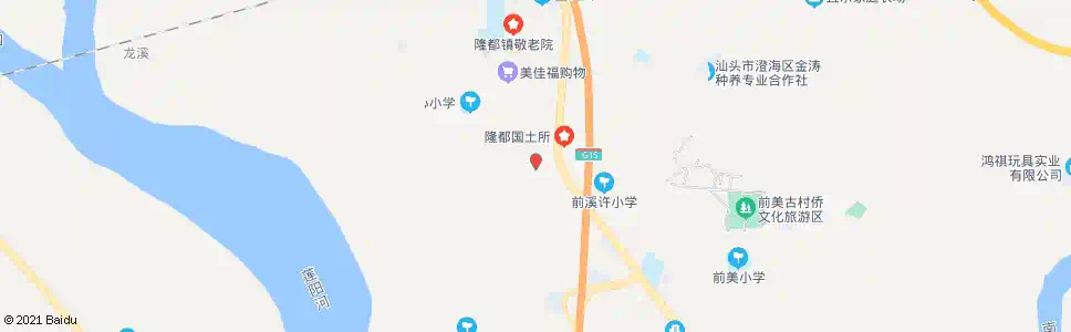 汕头澄海隆都店市_公交站地图_汕头公交_妙搜公交查询2025