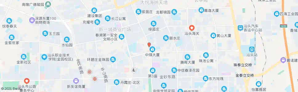 汕头丽水庄西_公交站地图_汕头公交_妙搜公交查询2025