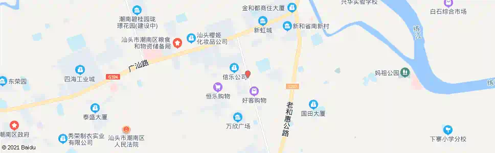 汕头和平国税分局_公交站地图_汕头公交_妙搜公交查询2025