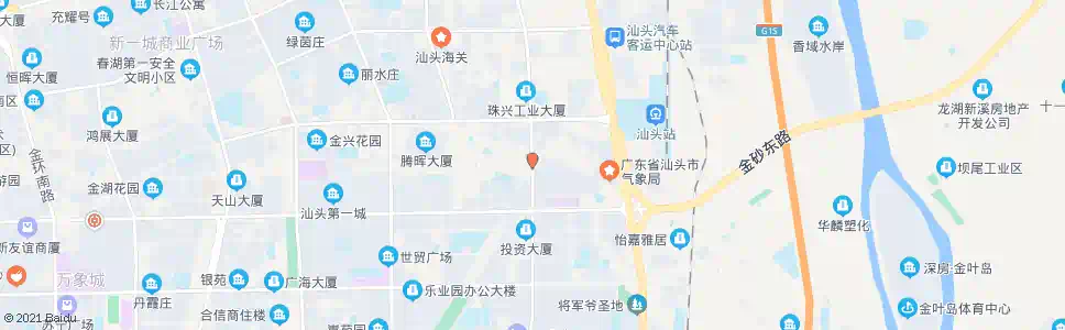 汕头星湖城西_公交站地图_汕头公交_妙搜公交查询2025