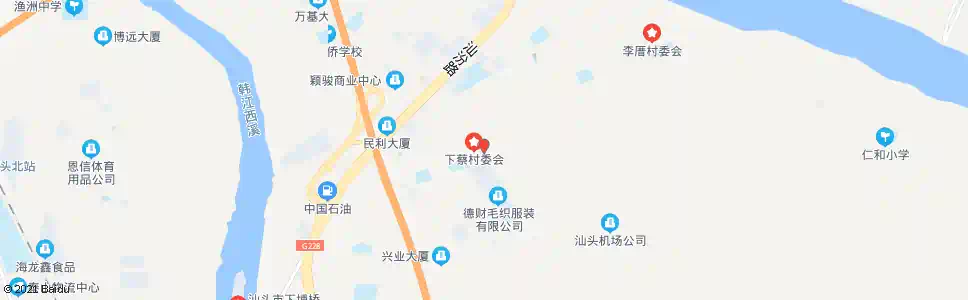 汕头爱华集团_公交站地图_汕头公交_妙搜公交查询2025