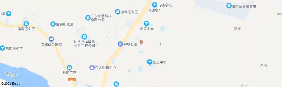 汕头冠山乡上窑_公交站地图_汕头公交_妙搜公交查询2025