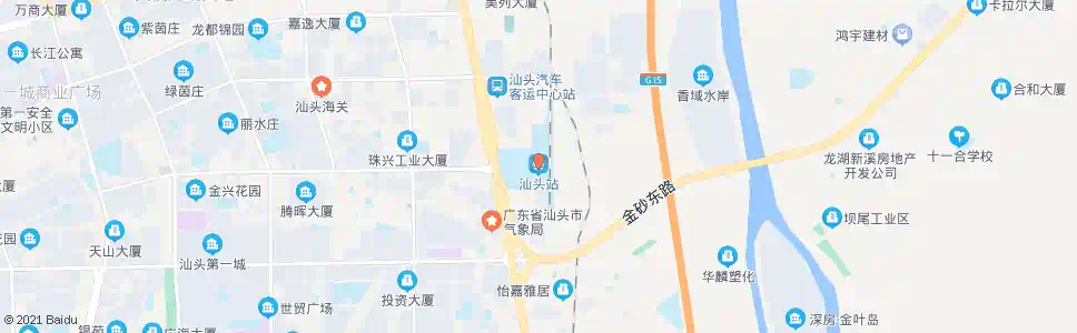 汕头文词西路尾_公交站地图_汕头公交_妙搜公交查询2025