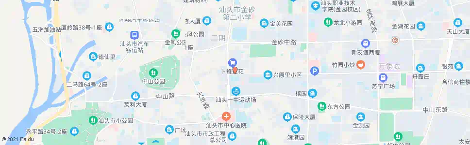 汕头中旅客运站_公交站地图_汕头公交_妙搜公交查询2025