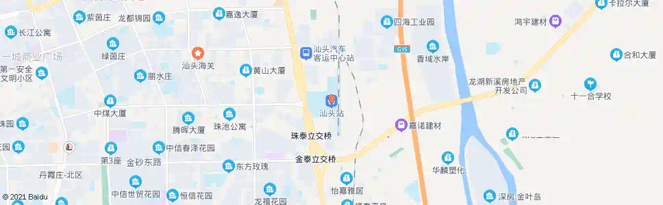 汕头西门古_公交站地图_汕头公交_妙搜公交查询2025