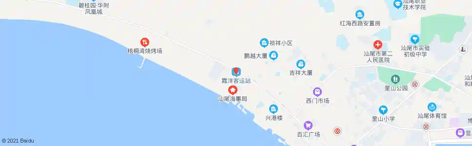 汕尾霞洋客运站_公交站地图_汕尾公交_妙搜公交查询2025