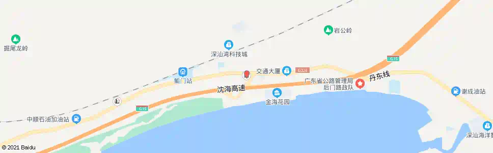 汕尾新乡加油站_公交站地图_汕尾公交_妙搜公交查询2025