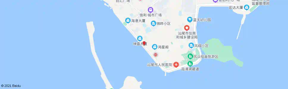 汕尾轮渡总站_公交站地图_汕尾公交_妙搜公交查询2025
