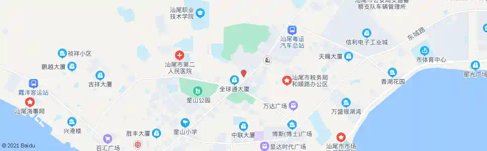 汕尾长沙总站_公交站地图_汕尾公交_妙搜公交查询2025