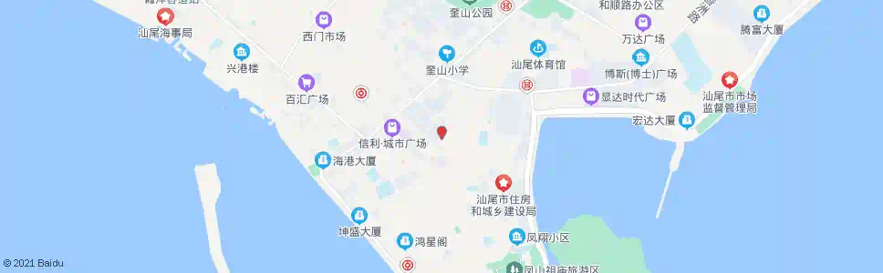 汕尾四马路口_公交站地图_汕尾公交_妙搜公交查询2025