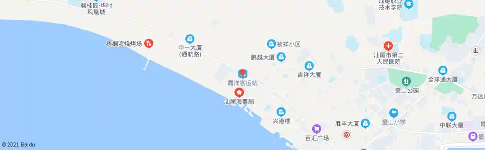 汕尾下洋客运站_公交站地图_汕尾公交_妙搜公交查询2025