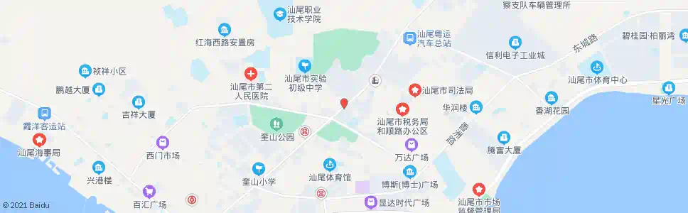 汕尾美丽华圆盘_公交站地图_汕尾公交_妙搜公交查询2025